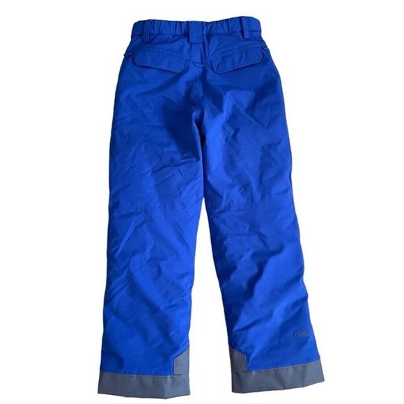 LL Bean Girls Youth Insulated TEK Waterproof Snow Ski Pants Grow Cuffs 10 - Picture 7 of 8